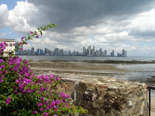 Widok na panamski Manhattan od strony Starego Miasta/ fot. Marcin Plewka 