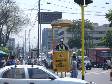 Lima - komunikacyjny chaos/ fot. Marcin Plewka